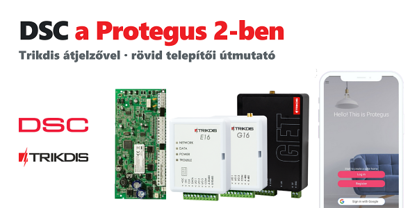 TRIKDIS communicateur + Centrale d'alarme DSC – Guide d'installation rapide