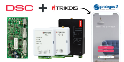 Guide d'installation pour le communicateur TRIKDIS + panneau d'alarme DSC