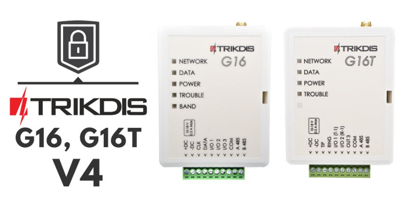 Trikdis G16T 2G GSM communicateur intelligent (TIP-RING) 2