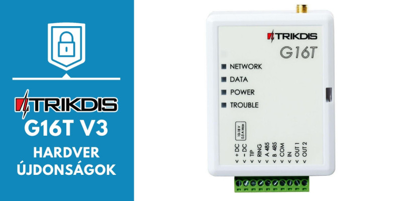 Trikdis G16 2G GSM communicateur intelligent