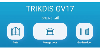 Le dispositif d'automatisation de portail GV17 fonctionne avec Protegus 2