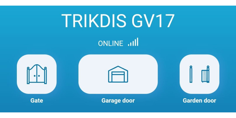 Trikdis GV17 - GATOR contrôleur de portail intelligent 4G GSM / IP 3