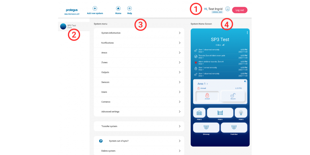 Interface du navigateur Protegus 2 revitalisée