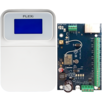 Panneau d'alarme intelligent Ethernet Trikdis FLEXi SP3 + Clavier Trikdis SK-LCD Button