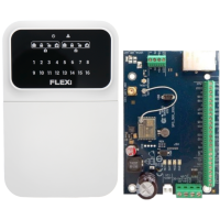 Panneau d'alarme intelligent Ethernet Trikdis FLEXi SP3 + Clavier Trikdis SK-LED Button