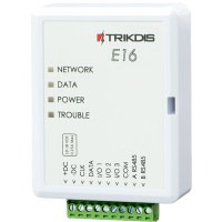 Trikdis E16 Ethernet Communicator - Module IP Trikdis E16 Ethernet Communicator - Module IP