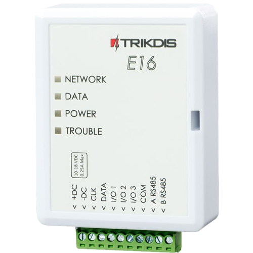 Trikdis E16 Ethernet Communicator - Module IP