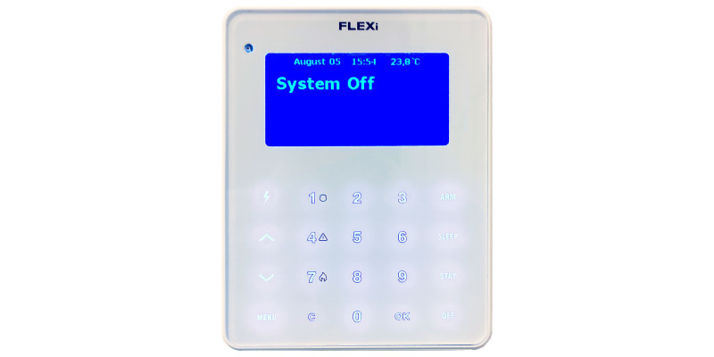 Panneau d'alarme intelligent Ethernet + 4G Trikdis FLEXi SP3 6